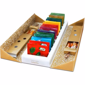 دمنوش جعبه چ�وبی ۳۰ عددی - مهرگیاه