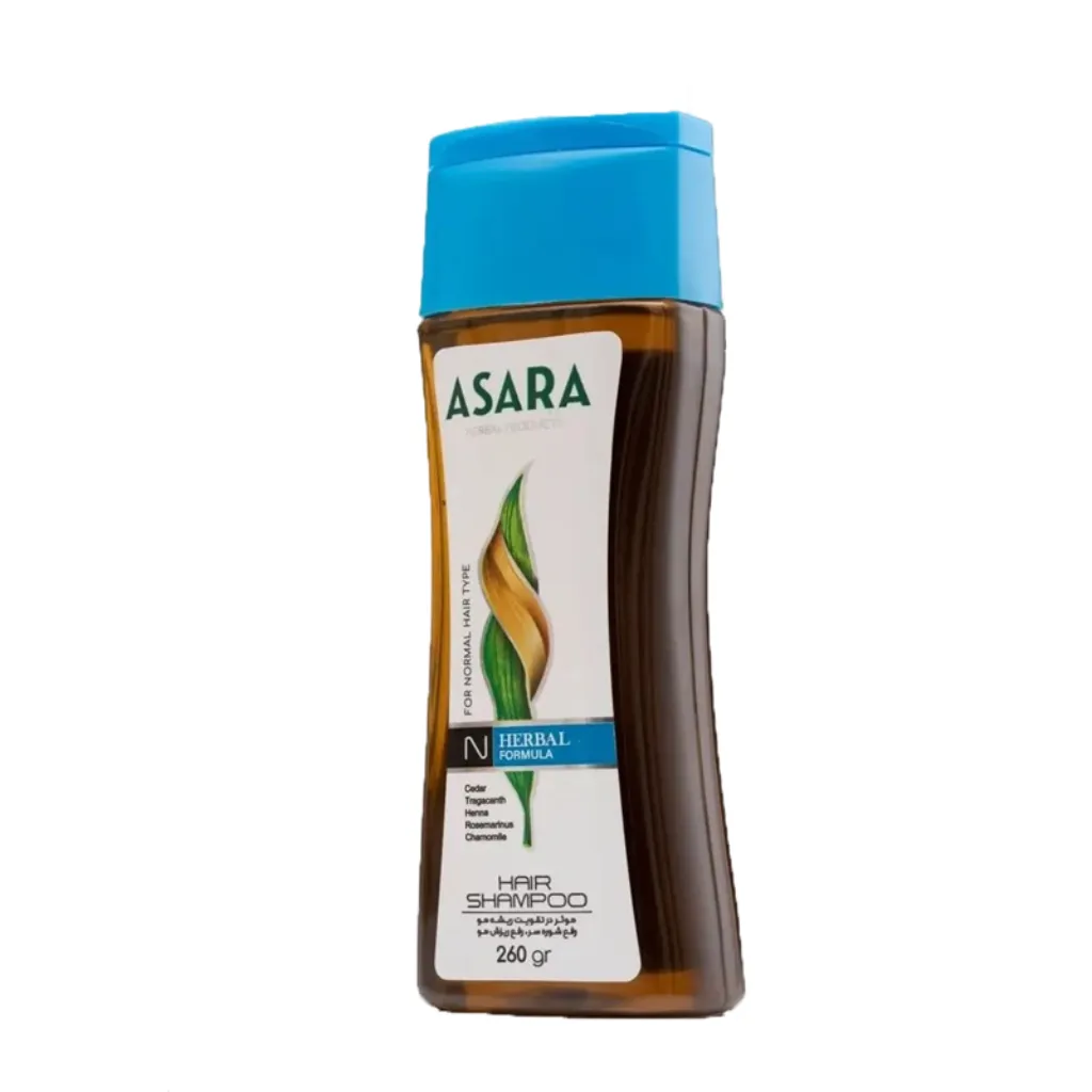 شامپوی گیاهی آسارا ( انواع موها)