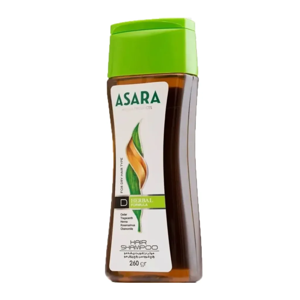 شامپوی گیاهی آسارا ( انواع موها)