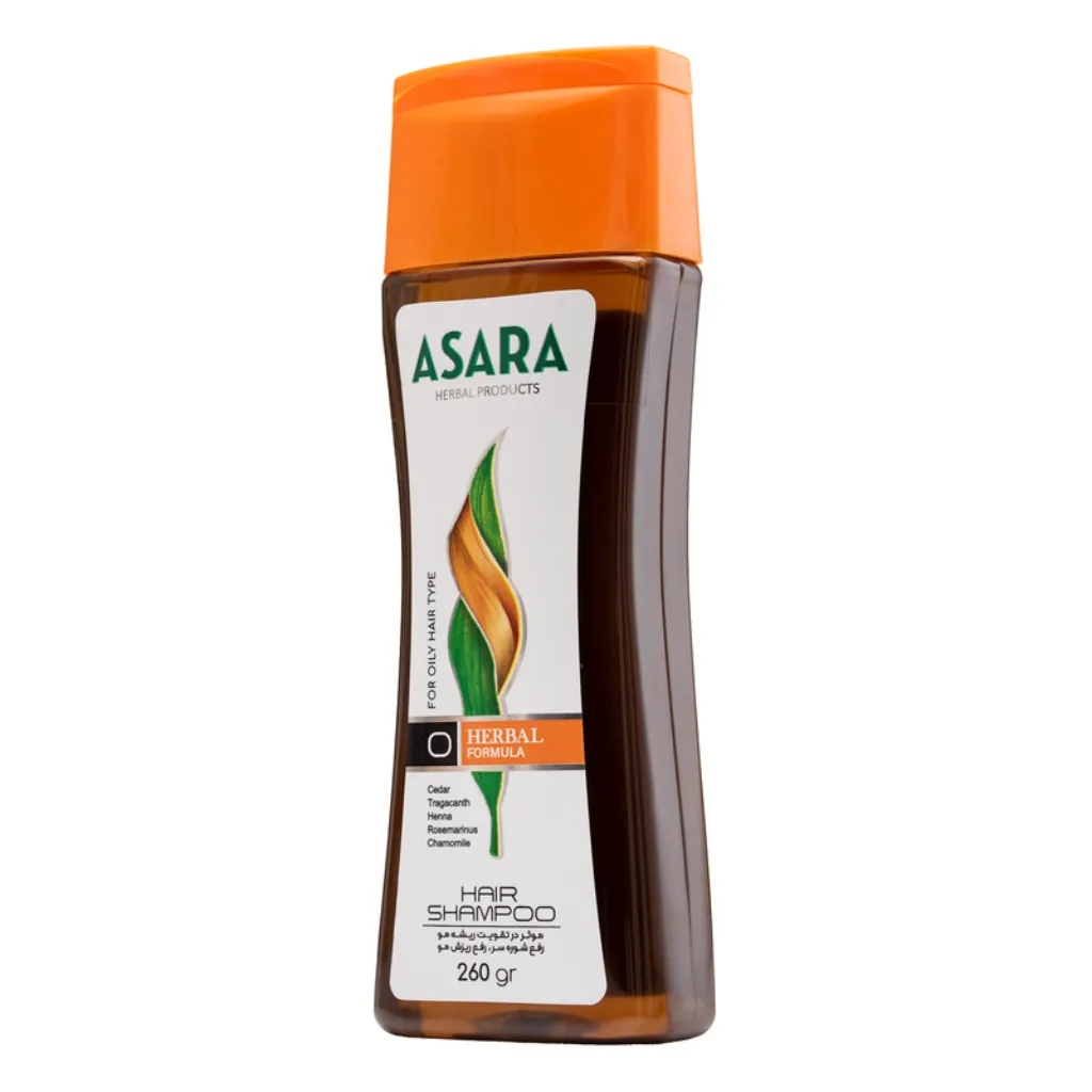 شامپوی گیاهی آسارا ( انواع موها)